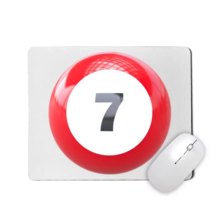 Lucky 7 Ball Mousepad