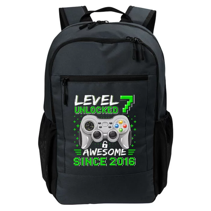 Level 7 Unlocked Awesome 2016 Video Game 7th Birthday Daily Commute Backpack