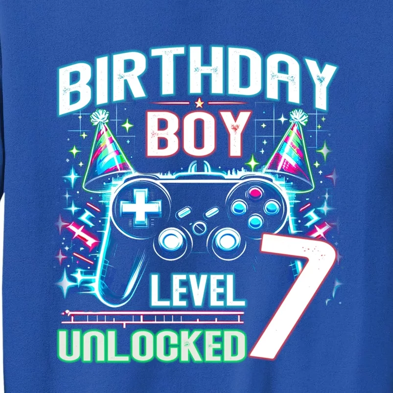 Level 7 Unlocked Birthday Gamer Video Game Party Gift Sweatshirt