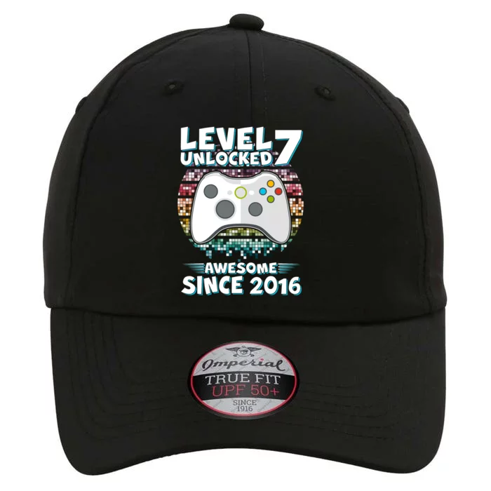 Level 7 Unlocked Awesome Since 2016 Gamer Birthday The Original Performance Cap