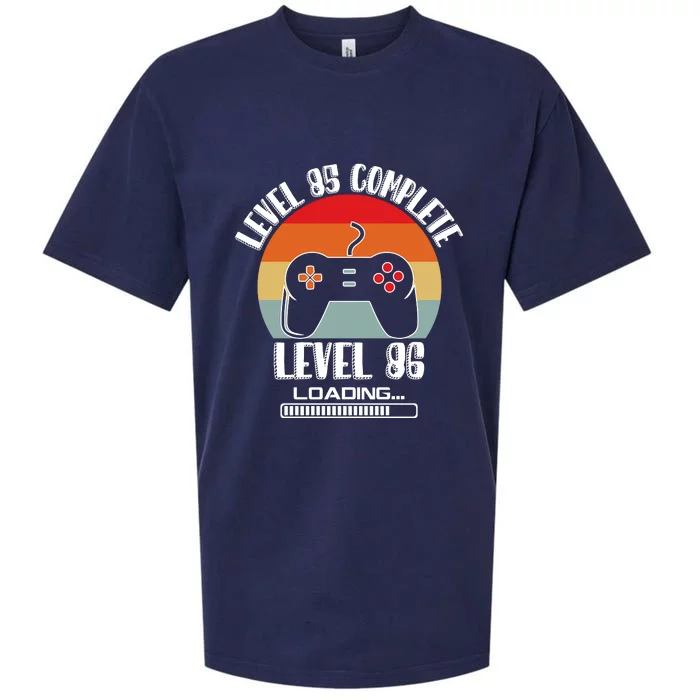 Level 85 Complete Level 86 Loading Vintage Birthday Video Game Sueded Cloud Jersey T-Shirt