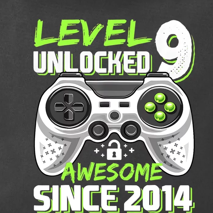 Level 9 Unlocked Awesome 2014 Video Game 9th Birthday Boy Zip Tote Bag