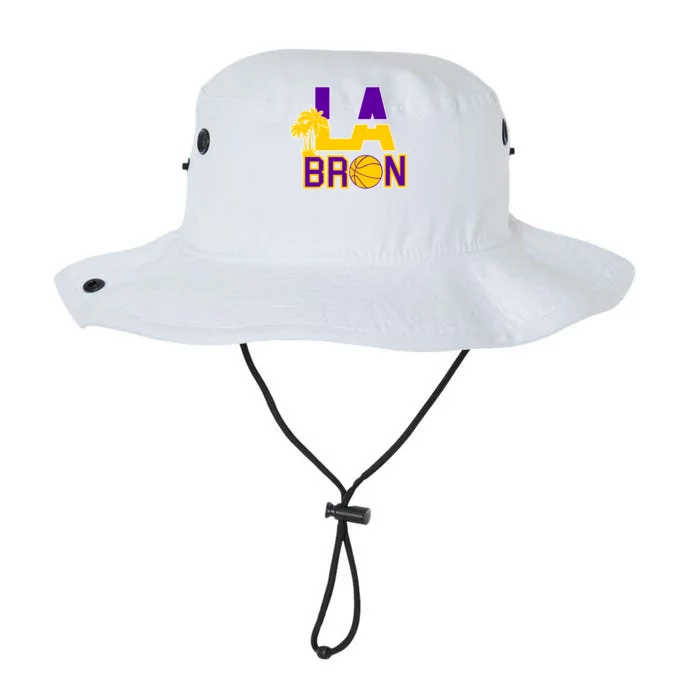 LA Bron Basketball Palm Tree Logo Legacy Cool Fit Booney Bucket Hat