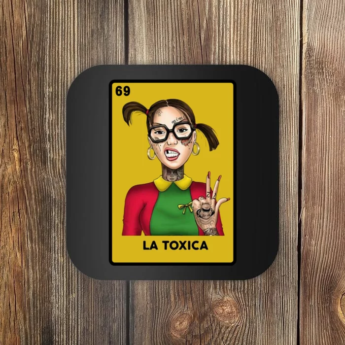 La Toxica 69 Lottery Card Coaster