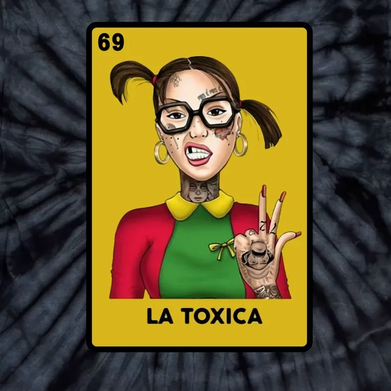 La Toxica 69 Lottery Card Tie-Dye T-Shirt