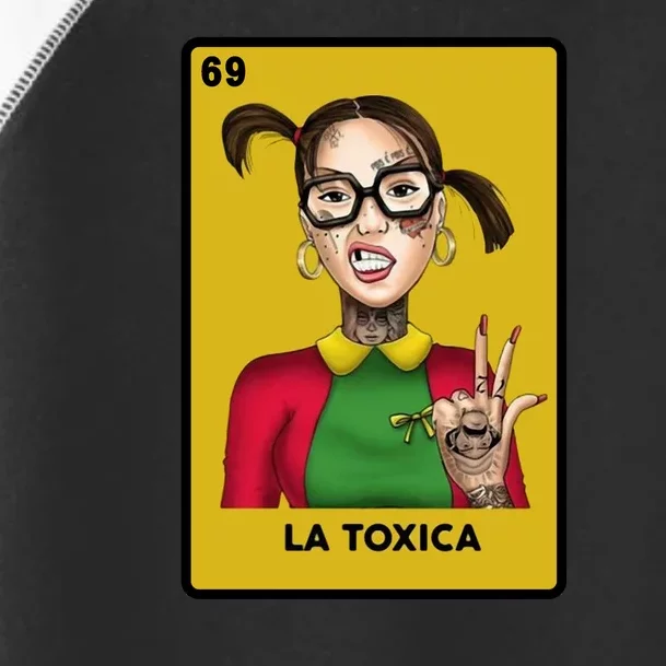 La Toxica 69 Lottery Card Toddler Fine Jersey T-Shirt