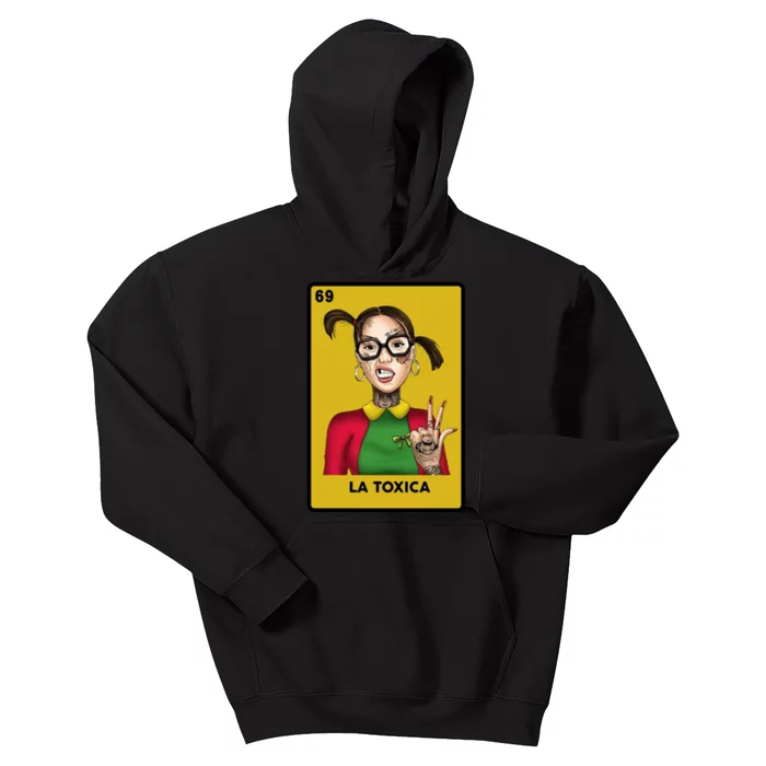 La Toxica 69 Lottery Card Kids Hoodie