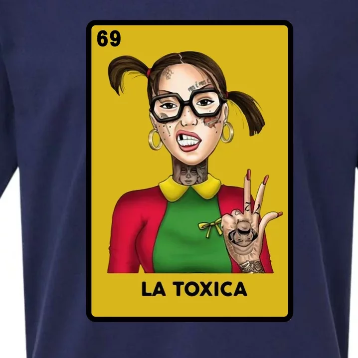 La Toxica 69 Lottery Card Sueded Cloud Jersey T-Shirt