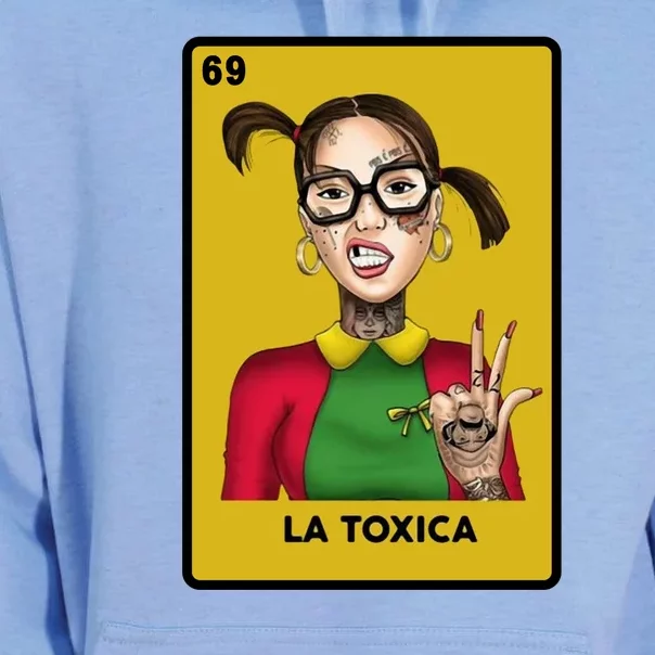 La Toxica 69 Lottery Card Unisex Surf Hoodie