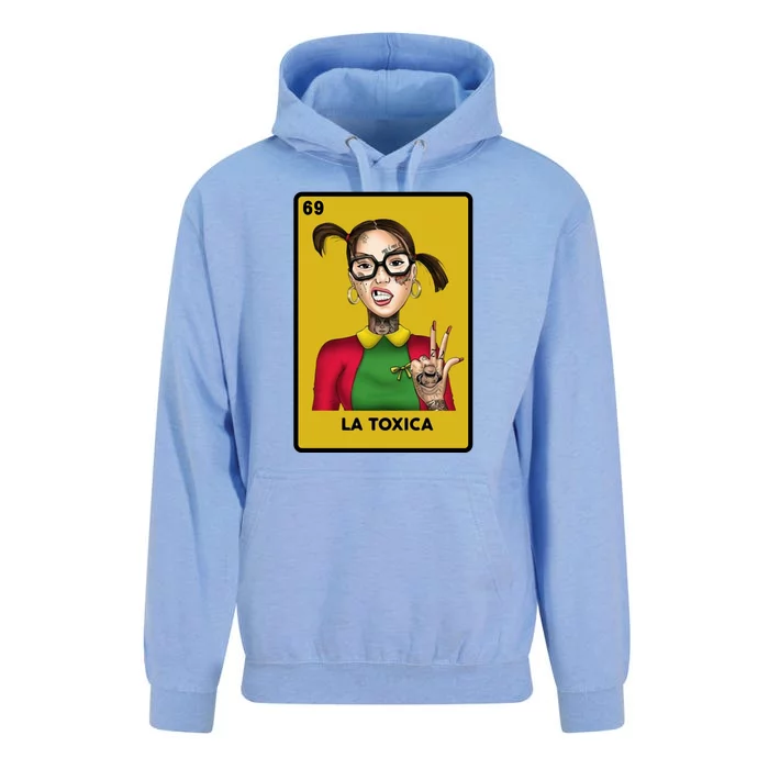 La Toxica 69 Lottery Card Unisex Surf Hoodie