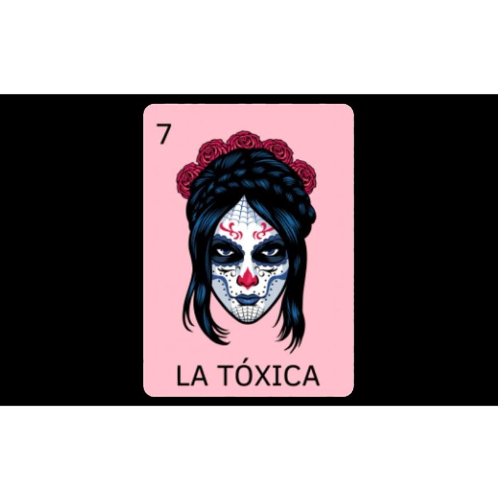 La Toxica Sugar Skull Bumper Sticker