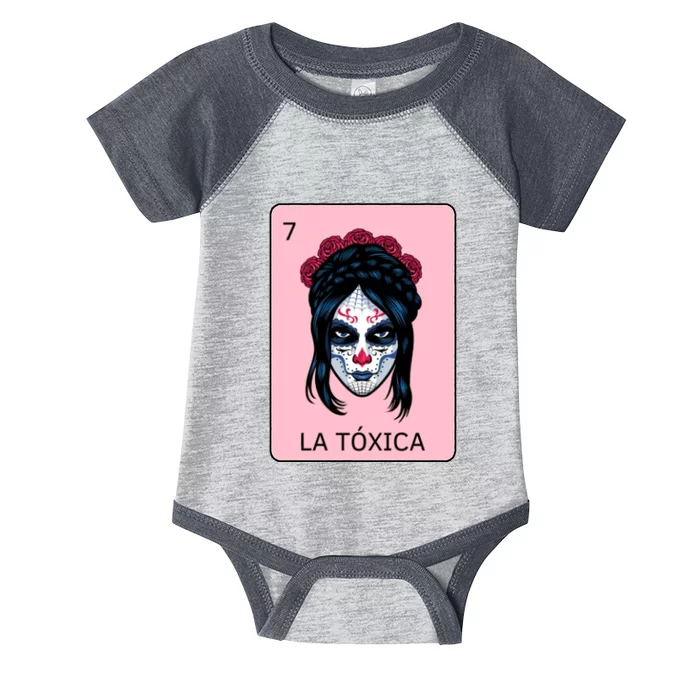 La Toxica Sugar Skull Infant Baby Jersey Bodysuit