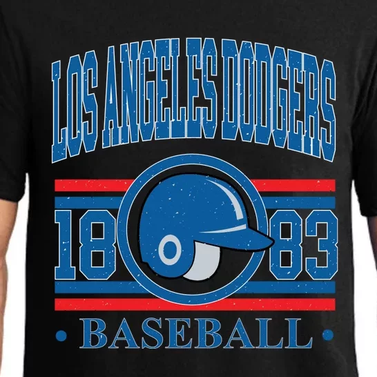 Los Angeles 1883 Baseball Team Suppoter Pajama Set