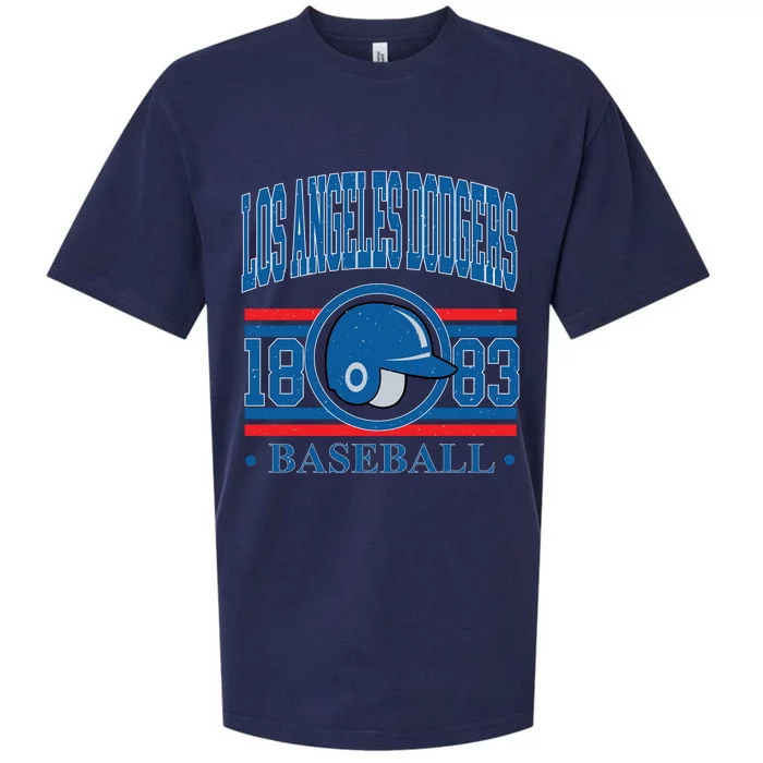 Los Angeles 1883 Baseball Team Suppoter Sueded Cloud Jersey T-Shirt