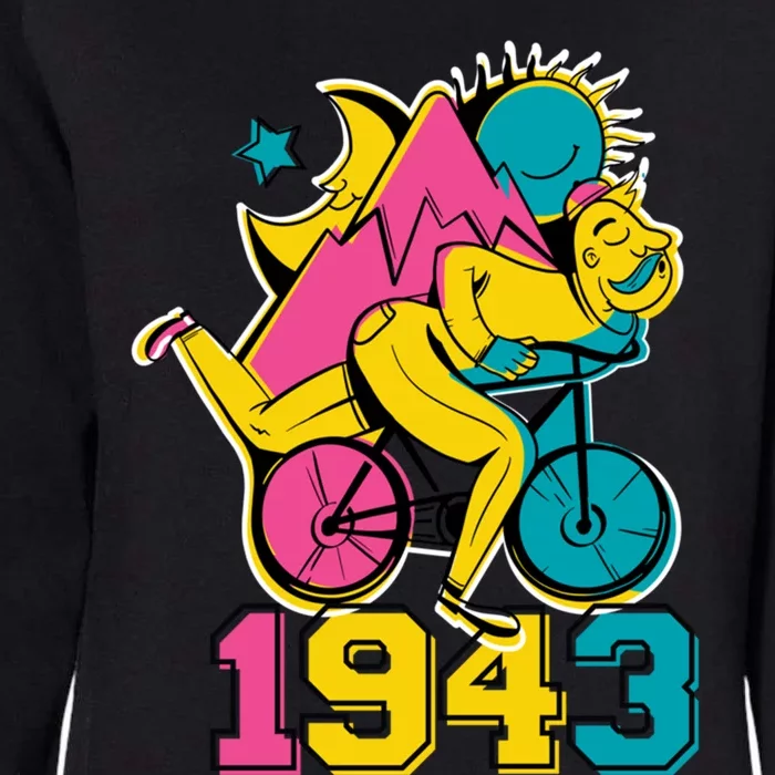 Lsd Acid 1943 Hofn Bicycle Day Psychedelic Trip Lysergic Cute Gift Womens California Wash Sweatshirt