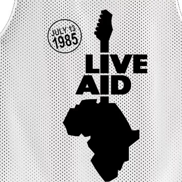 Live Aid 1985 Mesh Reversible Basketball Jersey Tank