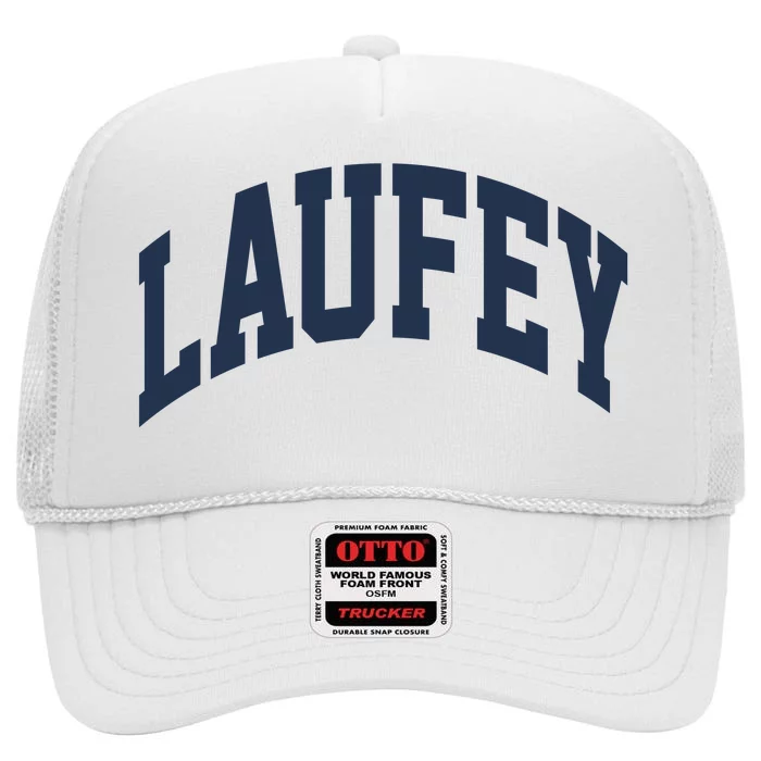 Laufey Academia 2024 High Crown Mesh Trucker Hat