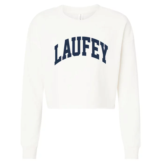 Laufey Academia 2024 Cropped Pullover Crew