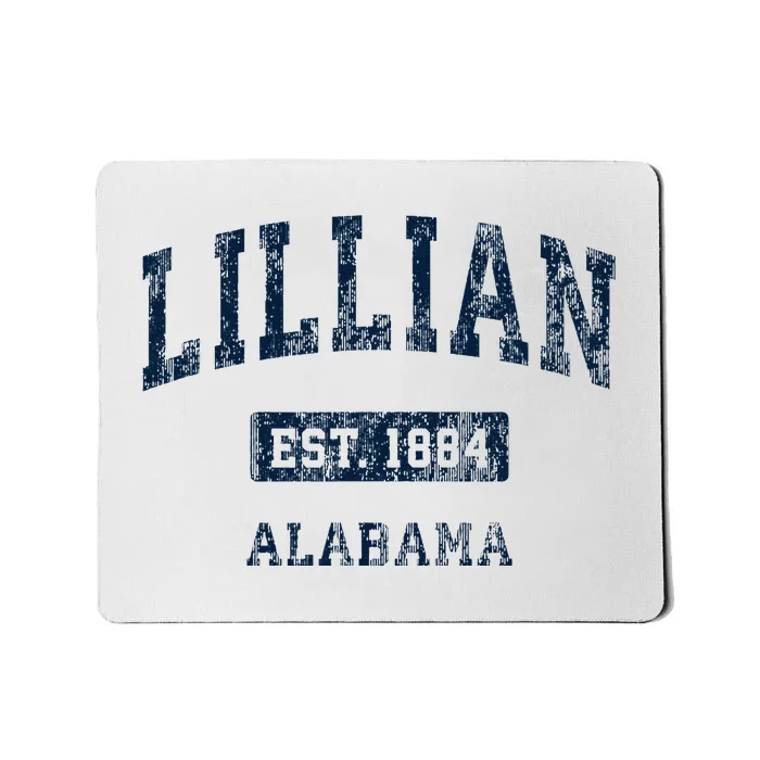 Lillian Alabama Al Vintage Sports Established Mousepad