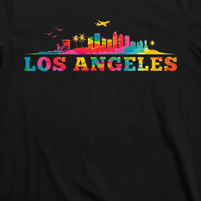 Los Angeles Apparel La Los Angeles Tie Dye T-Shirt