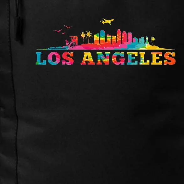 Los Angeles Apparel La Los Angeles Tie Dye Daily Commute Backpack