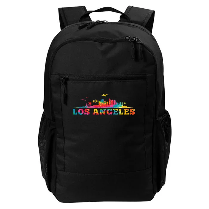 Los Angeles Apparel La Los Angeles Tie Dye Daily Commute Backpack