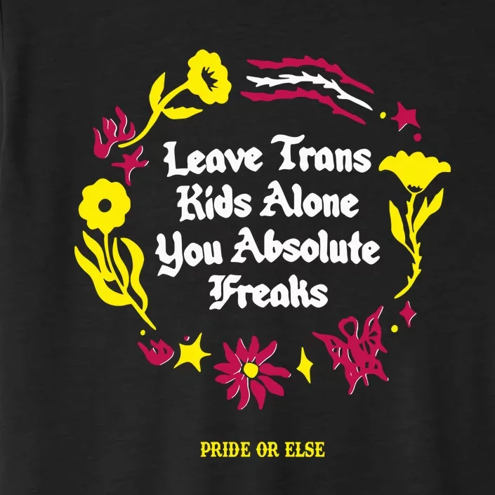 Leave Alone Absolute Freaks Floral ChromaSoft Performance T-Shirt