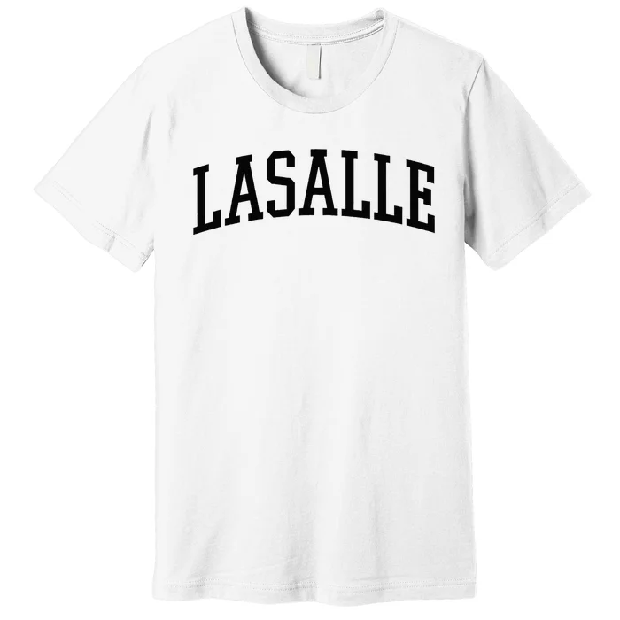 Lasalle Arch Athletic College University Alumni Style Premium T-Shirt