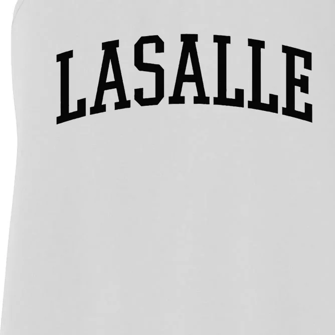 Lasalle Arch Athletic College University Alumni Style Women's Racerback Tank