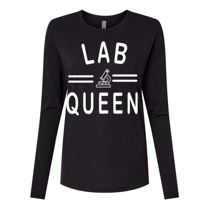 Lab Queen Womens Cotton Relaxed Long Sleeve T-Shirt