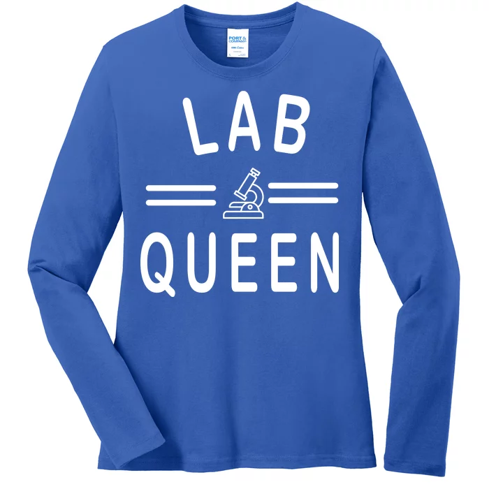 Lab Queen Ladies Long Sleeve Shirt