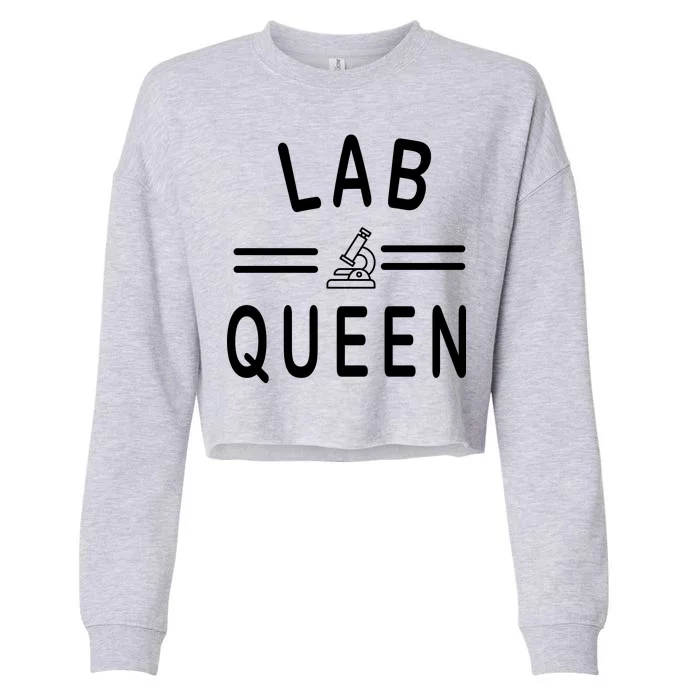 Lab Queen Cropped Pullover Crew