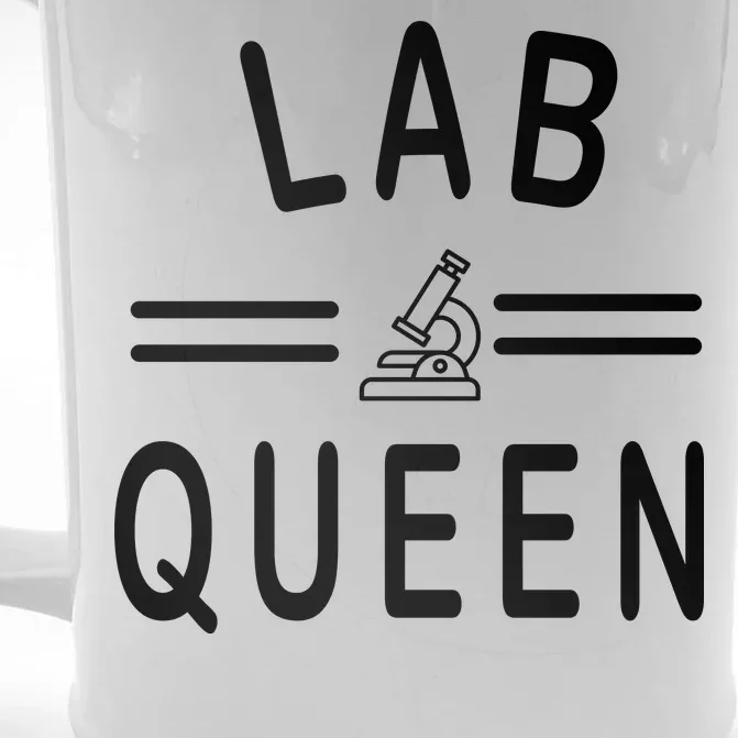 Lab Queen Front & Back Beer Stein