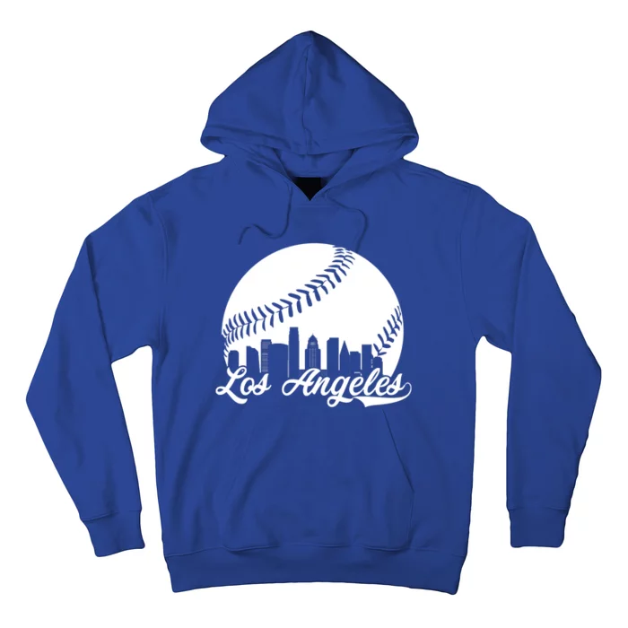 Los Angeles Baseball Vintage LA Fan Gear Hoodie