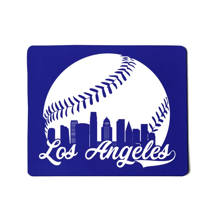 Los Angeles Baseball Vintage LA Fan Gear Mousepad