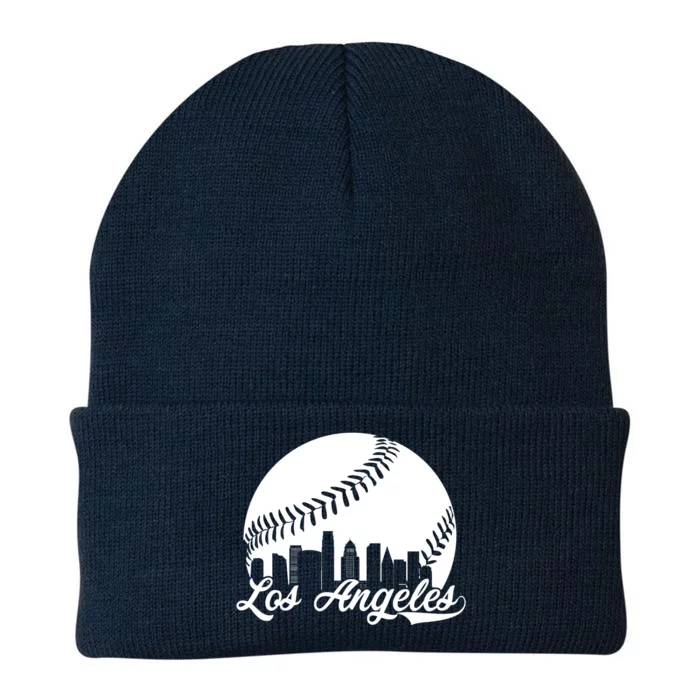 Los Angeles Baseball Vintage LA Fan Gear Knit Cap Winter Beanie