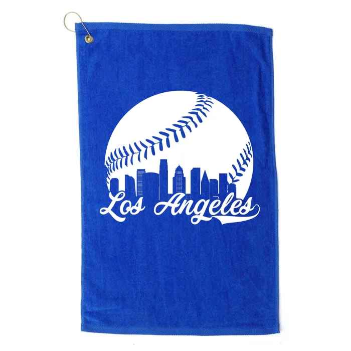 Los Angeles Baseball Vintage LA Fan Gear Platinum Collection Golf Towel