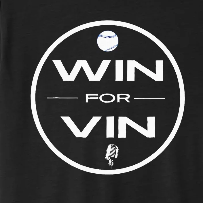 Los Angeles Baseball Win For Vin Microphone ChromaSoft Performance T-Shirt