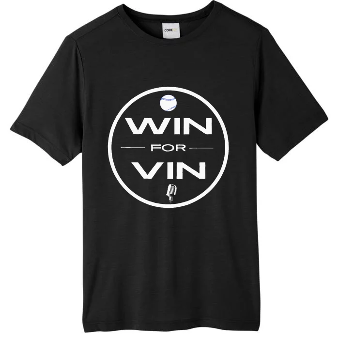 Los Angeles Baseball Win For Vin Microphone ChromaSoft Performance T-Shirt