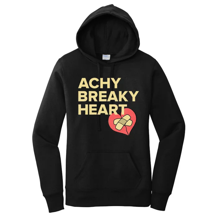 LyricLyfe ACHY BREAKY HEART band music Women's Pullover Hoodie