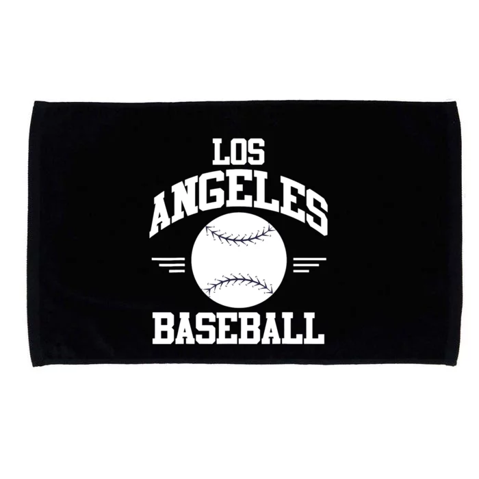 Los Angeles Baseball Fan Microfiber Hand Towel