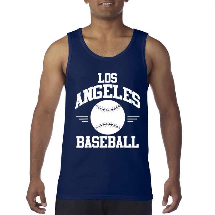 Los Angeles Baseball Fan Tank Top