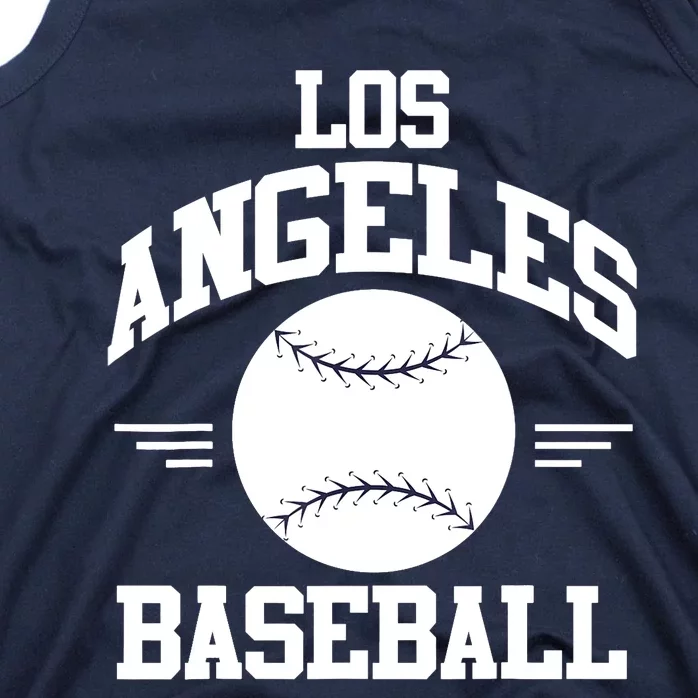 Los Angeles Baseball Fan Tank Top