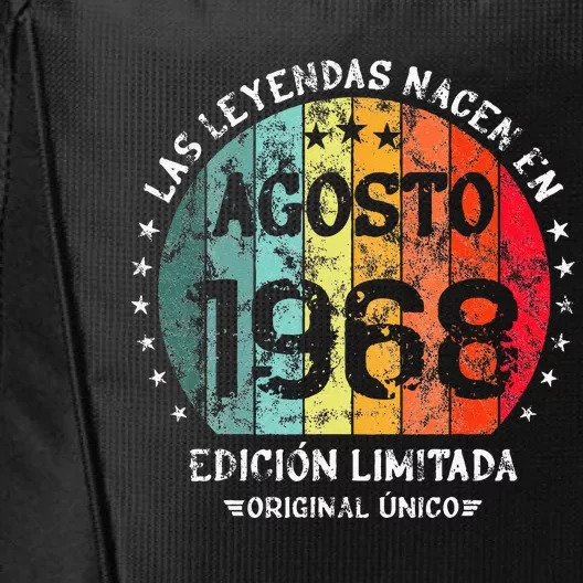 Legends Are Born In August 1968 Retro Limited Edition City Backpack