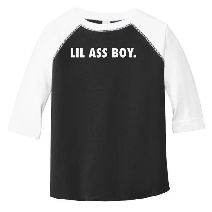 Lil Ass Boy Funny Toddler Fine Jersey T-Shirt