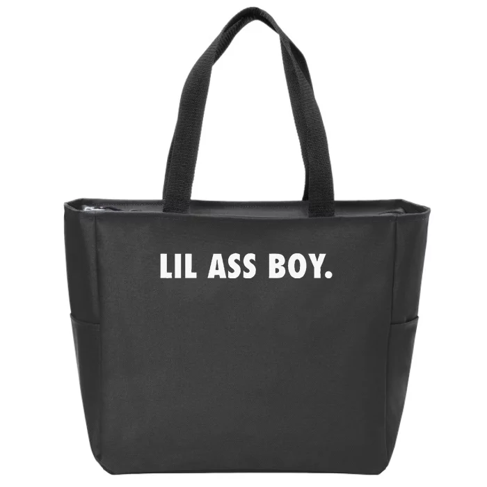 Lil Ass Boy Funny Zip Tote Bag