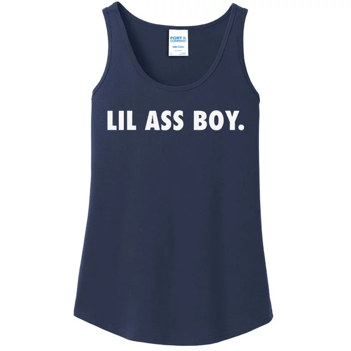 Lil Ass Boy Funny Ladies Essential Tank