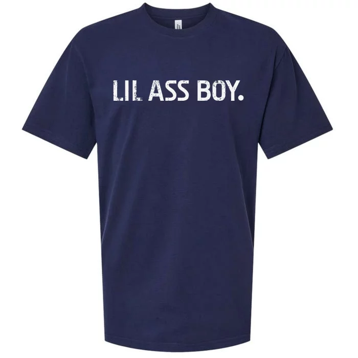 Lil Ass Boy Funny Lil Ass Boy Sueded Cloud Jersey T-Shirt