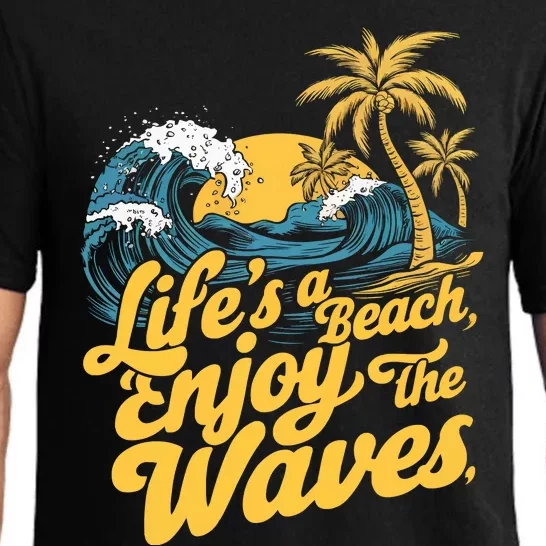 LifeS A Beach Enjoy The Waves Pajama Set