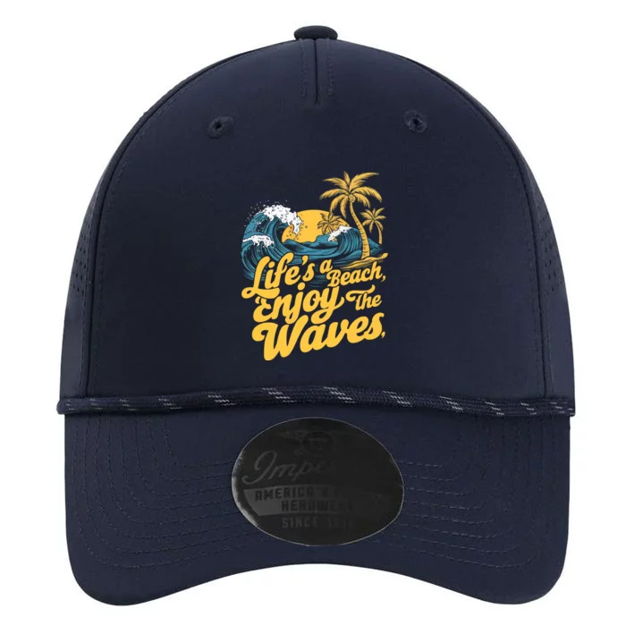 LifeS A Beach Enjoy The Waves Performance The Dyno Cap